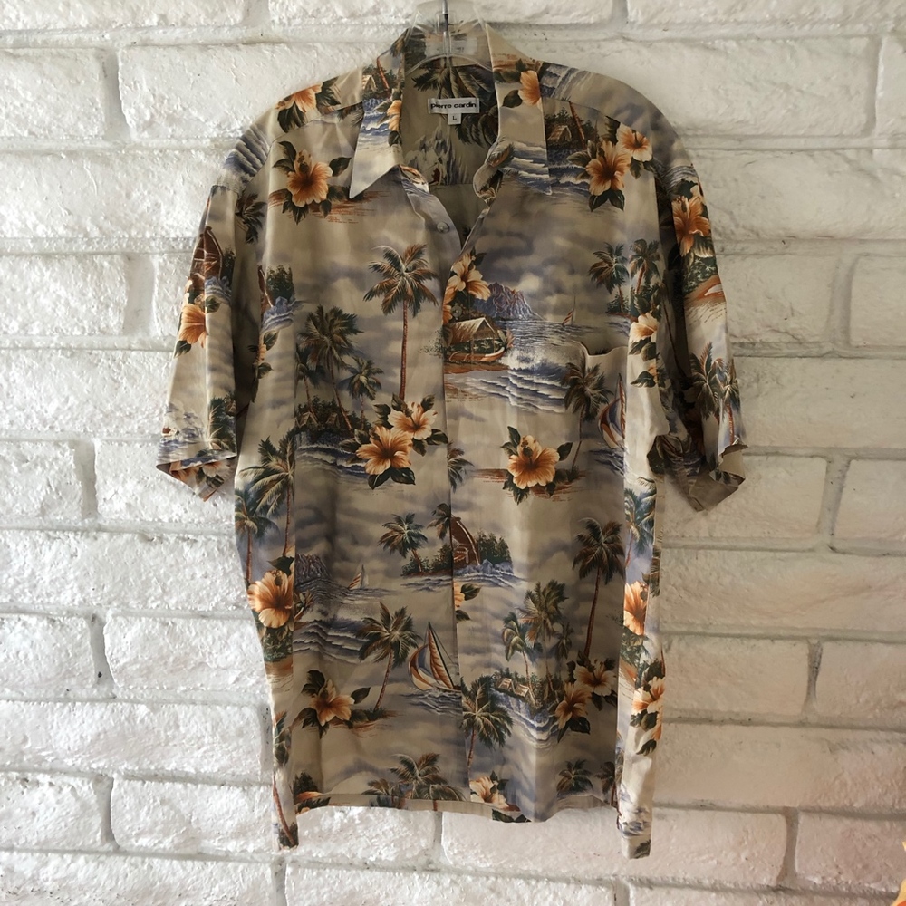 Vintage Pierre Cardin Hawaii Aloha Shirt